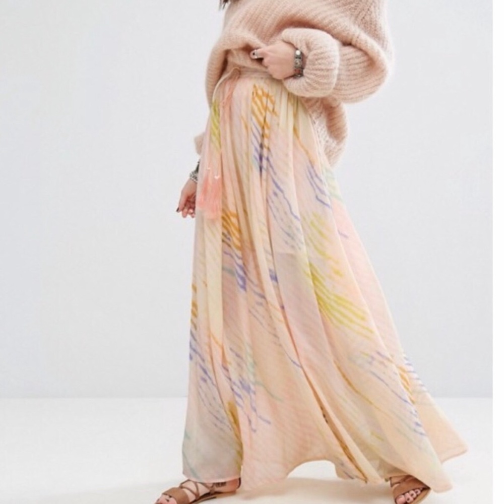 Free people tru to you maxi skirt M